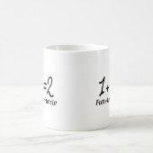 Summierungs-Mathematik - 1+Spaß 1=2+Uncle=Funcle Kaffeetasse (Mittel)