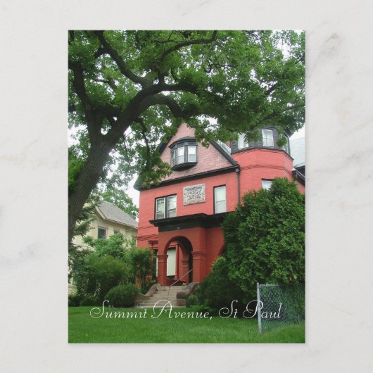 Summit Avenue Postkarte (Vorderseite)