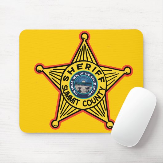 Summit County Ohio Sheriff Mousepad. Mousepad (Mit Mouse)