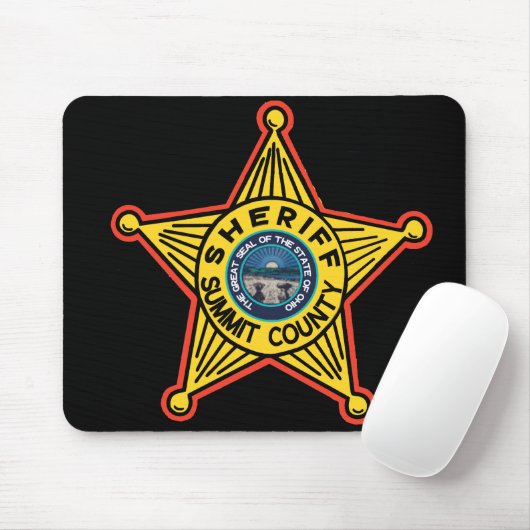 Summit County Ohio Sheriff Mousepad. Mousepad (Mit Mouse)