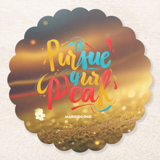 "Summit Dreams" Untersetzer (Vorderseite)