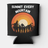 Summit Every Mountain Hikers Goal Dosenkühler (Vorderseite)