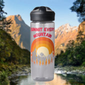 Summit Every Mountain Hikers Goal Trinkflasche