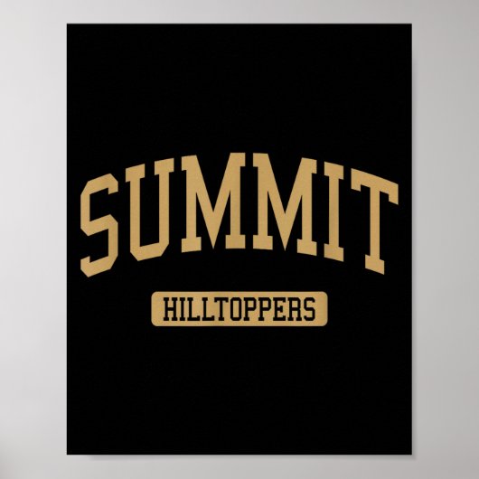 Summit High School Hs Summit Nj Varsity Srts  Poster (Vorne)