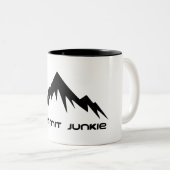 Summit Junkie Zweifarbige Tasse (VorderseiteRechts)