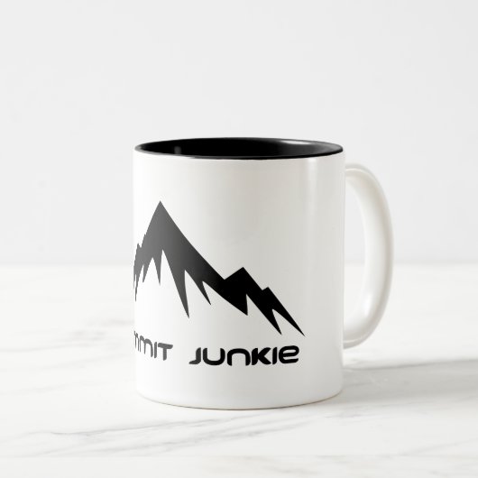 Summit Junkie Zweifarbige Tasse (VorderseiteRechts)