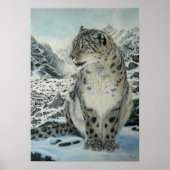 Summit King Snow Leopard Plakatgröße bis groß Poster (Vorne)