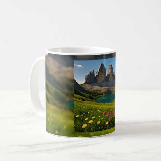Summit Lake Bloom Kaffeetasse (Vorderseite Links)