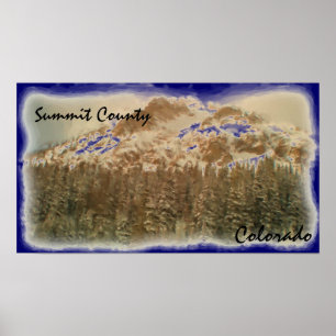 Summit Landkreis Colorado Poster