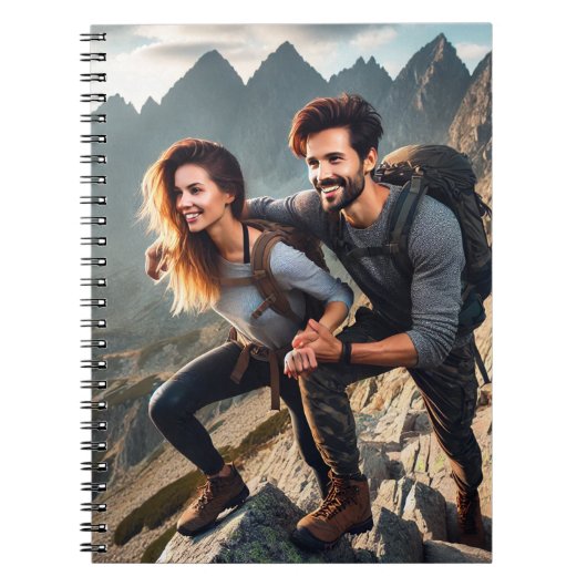 Summit Liebe - Adventure and Romance Notebook Notizblock (Vorderseite)