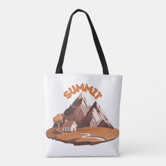​Summit Mountain Adventure Nature Lover Drawstring Tasche (Rückseite)