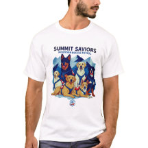 Summit Saviors Mountain Rescue Hund T - Shirt