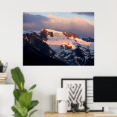 Summit Sunset Poster Print (Heimbüro)