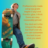 Summoner der Drachen Skateboard