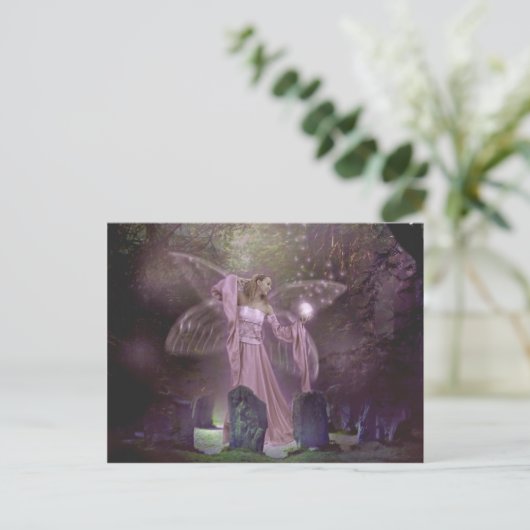Summoning Fairies Postkarte (Stehend Vorderseite)