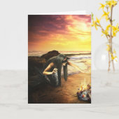 Summoning Pixies Karte (Gelbe Blume)