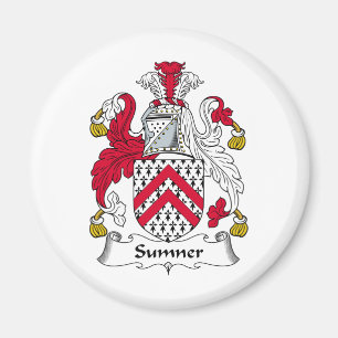 Sumner Familienwappen Magnet