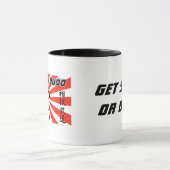 Sumo-Budo japanische Kunst-Tasse Tasse (Zentrum)