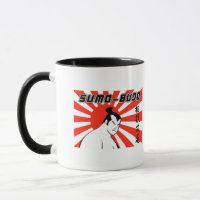 Sumo-Budo japanische Kunst-Tasse
