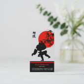 Sumo Coach Visitenkarte (Stehend Vorderseite)