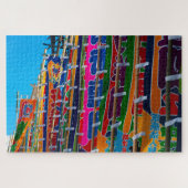 Sumo Flags Tokio Kokugikan Puzzle (Horizontal)