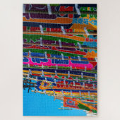 Sumo Flags Tokio Kokugikan Puzzle (Vertikal)