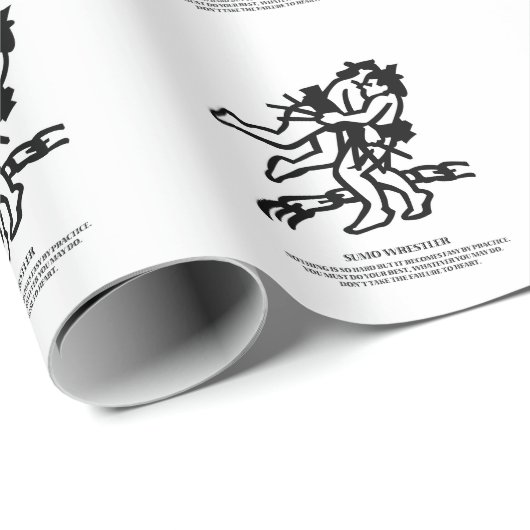 Sumo Geschenkpapier (Rolleneckpunkt)