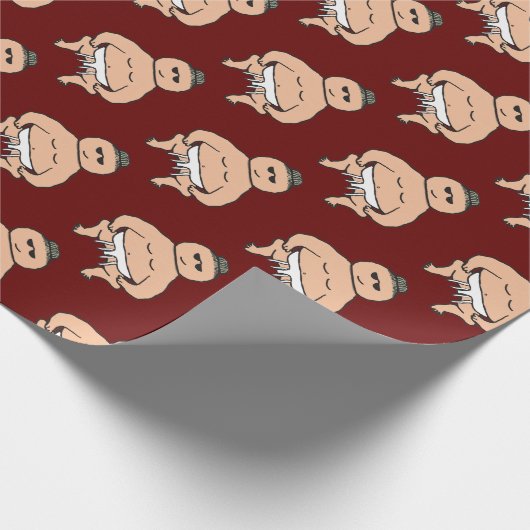 Sumo Geschenkpapier (Ecke)