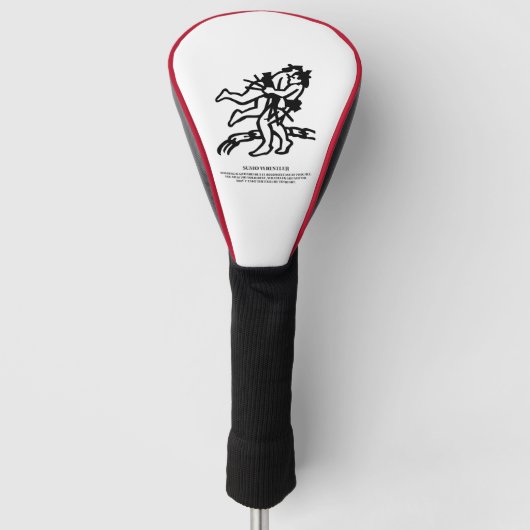 Sumo Golf Headcover (Vorderseite)