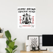 Sumo Grind Samurai Grind Poster (Heimbüro)