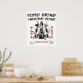 Sumo Grind Samurai Grind Poster (Küche)