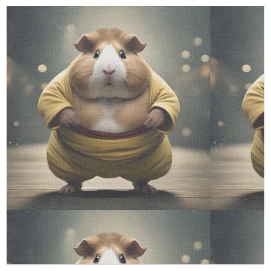 Sumo Guinea Pig, Stoff (Nahaufnahme)