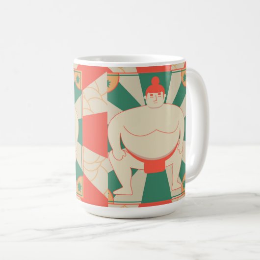 Sumo Kaffeetasse (VorderseiteRechts)
