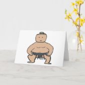 Sumo Karte (Gelbe Blume)