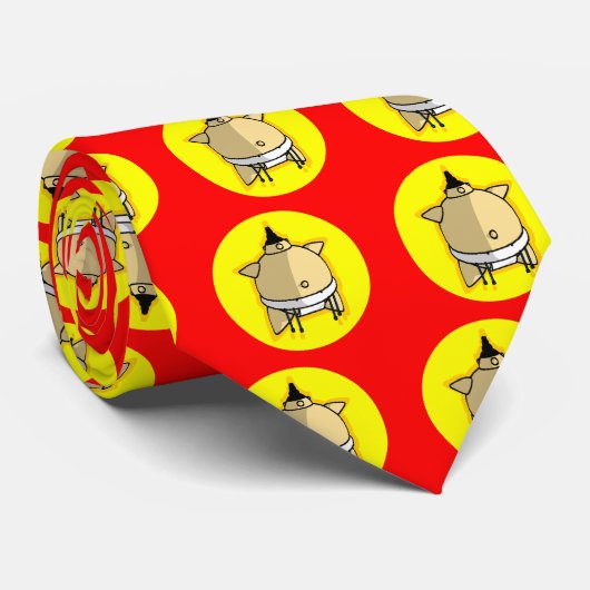 SUMO Krawatte (Gerollt)