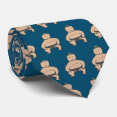 Sumo Krawatte (Gerollt)
