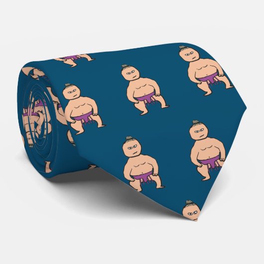 Sumo Krawatte (Gerollt)