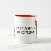 Sumo Morning Zweifarbige Tasse (Mittel)