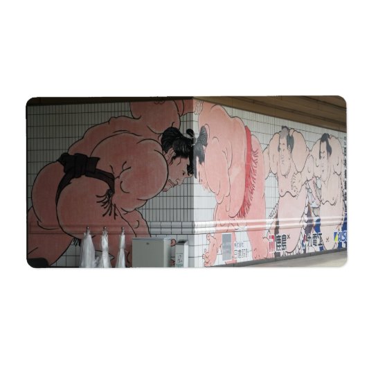 Sumo Mural Kunst (Vorne)