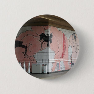 Sumo Mural Kunst Button