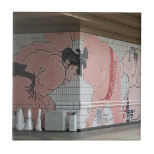 Sumo Mural Kunst Fliese