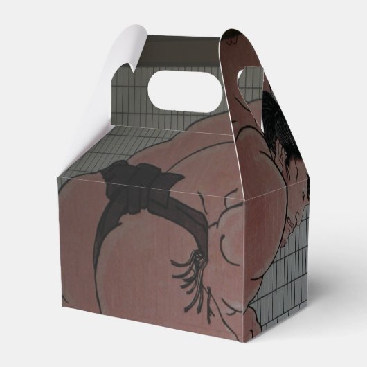 Sumo Mural Kunst Geschenkschachtel (Rückseite)