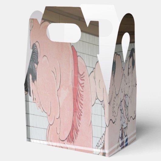 Sumo Mural Kunst Geschenkschachtel (Geöffnet)