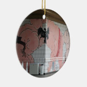 Sumo Mural Kunst Keramikornament (Rechts)