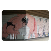 Sumo Mural Kunst Magnet (Horizontal)
