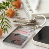 Sumo Mural Kunst Schlüsselanhänger (Vorderseite rechts)