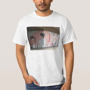 Sumo Mural Kunst T-Shirt