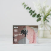 Sumo Mural Kunst Visitenkarte (Stehend Vorderseite)