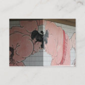 Sumo Mural Kunst Visitenkarte (Rückseite)