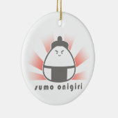Sumo Onigiri Keramikornament (Rechts)